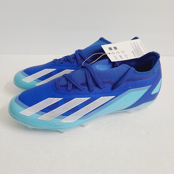Adidas X Crazyfast.2 FG Soccer Cleats GY7422 Size 6.5 Blue - Picture 1 of 10